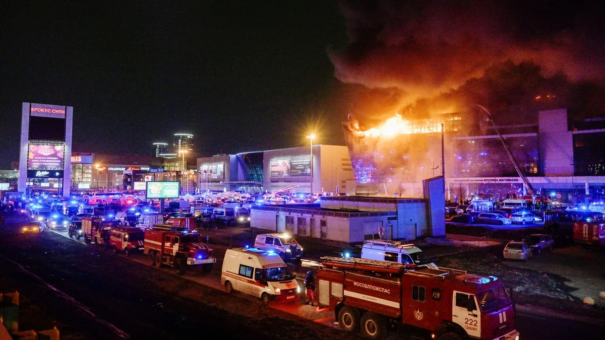 Russia expands list of terrorists involved in Crocus City Hall attack