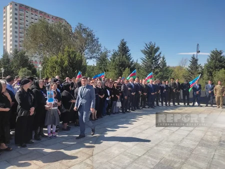 Bakıda 301 şəhidin ad-soyadı həkk olunan Memorial Kompleks ucaldılıb