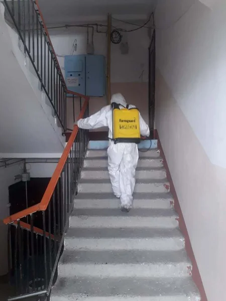 Məcburi köçkünlərin məskunlaşdığı yerlərdə dezinfeksiya işləri görülür