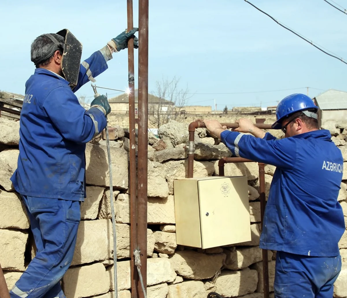 Sabirabad və Xaçmazda qaz xətlərində təmir işləri aparılır