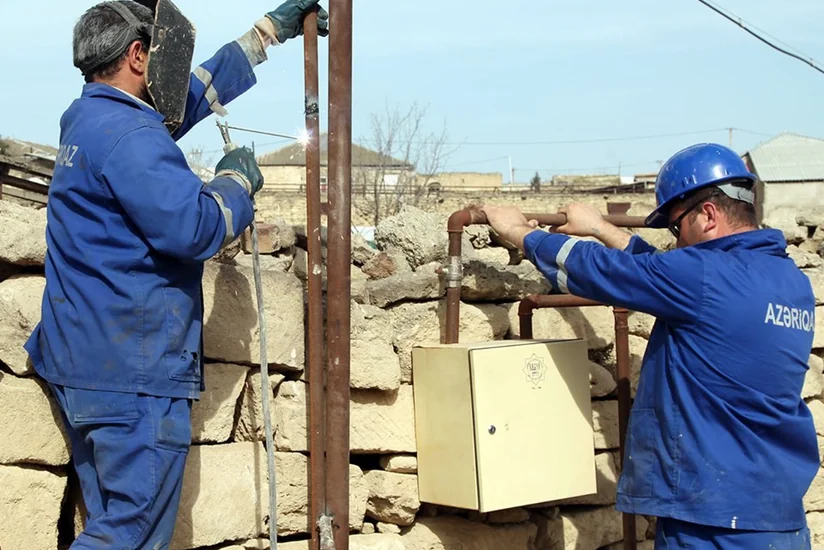 Sabirabad və Xaçmazda qaz xətlərində təmir işləri aparılır