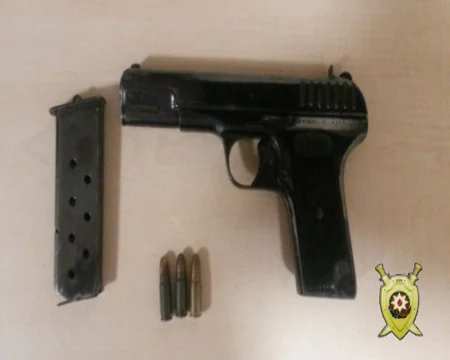 Bakıda üzərində tapança gəzdirən şəxs saxlanılıb