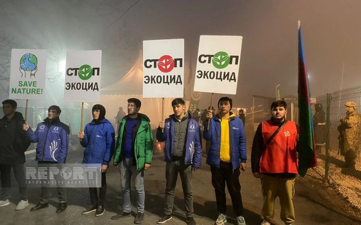 Экоактивисты проявляют высокую активность на дороге Ханкенди-Лачын и в ночные часы