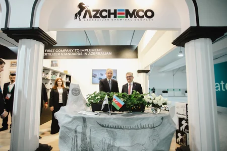 Президент СОР29 Мухтар Бабаев посетил павильон AZCHEMCO в Зеленой зоне