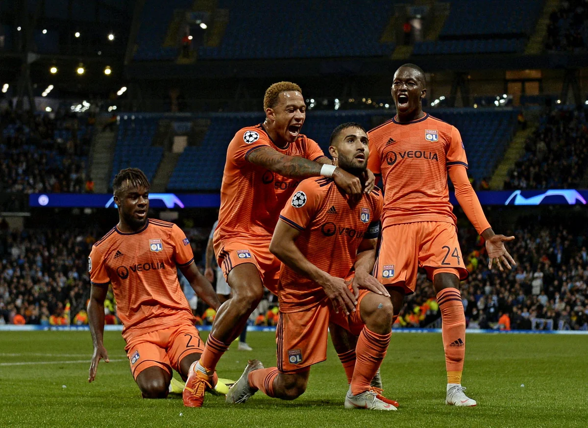 ЛЧ: Лион обыграл Манчестер Сити и вышел в полуфинал