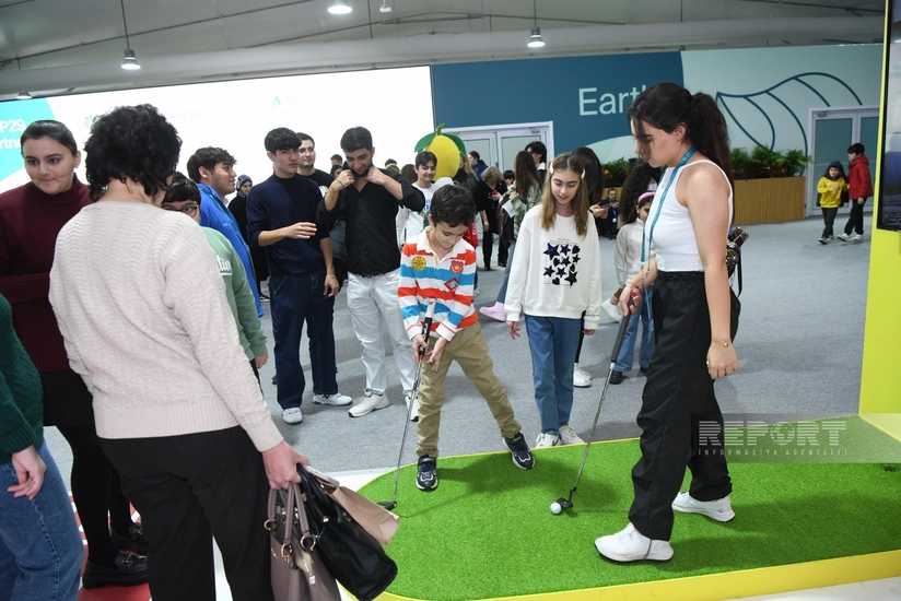 COP29 çərçivəsində uşaqlara həsr edilən “Gələcəyə qulaq as” adlı sərgi təşkil edilib