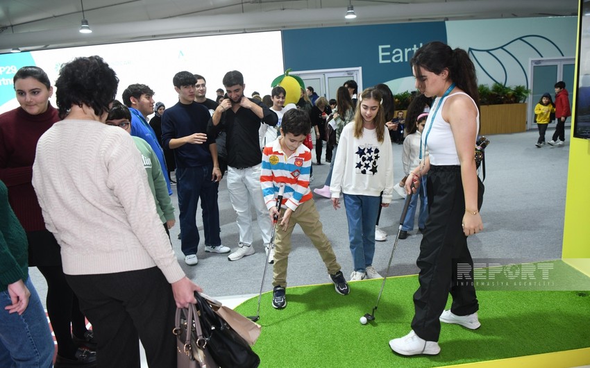 COP29 çərçivəsində uşaqlara həsr edilən “Gələcəyə qulaq as” adlı sərgi təşkil edilib