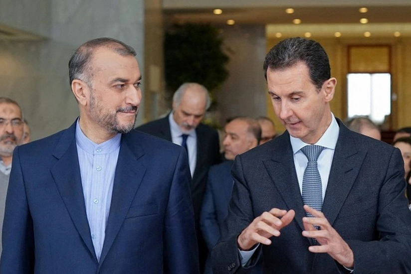 Syrian president receives Iranian FM