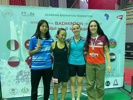 Azərbaycan badmintonçuları reytinq turnirində qızıl və bürünc medal qazanıblar
