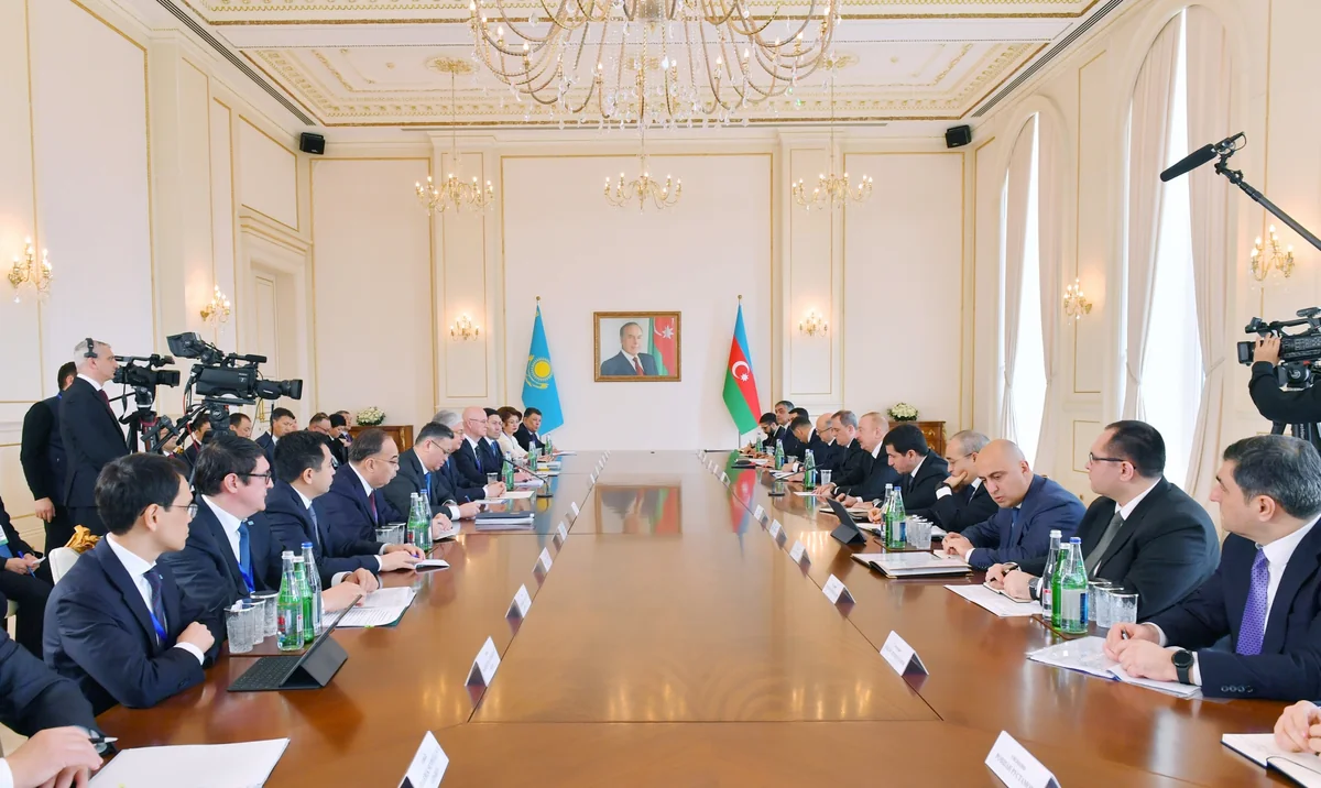 First meeting of Azerbaijan-Kazakhstan High Interstate Council kicks off