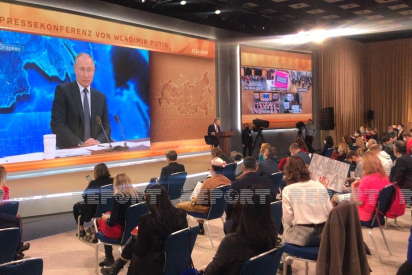 Vladimir Putin: “Beynəlxalq vasitəçilərin əməli işlərə keçəcəklərinə ümid edirik”