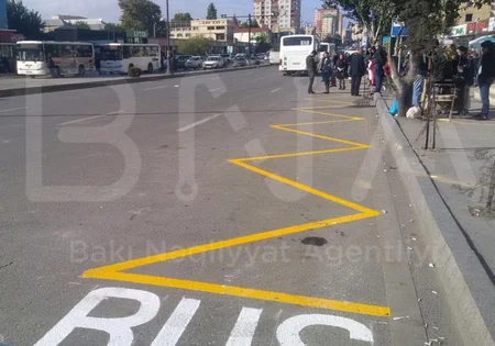 Bakıda yeni avtobus və taksi dayanacaq məntəqələri təşkil edilib