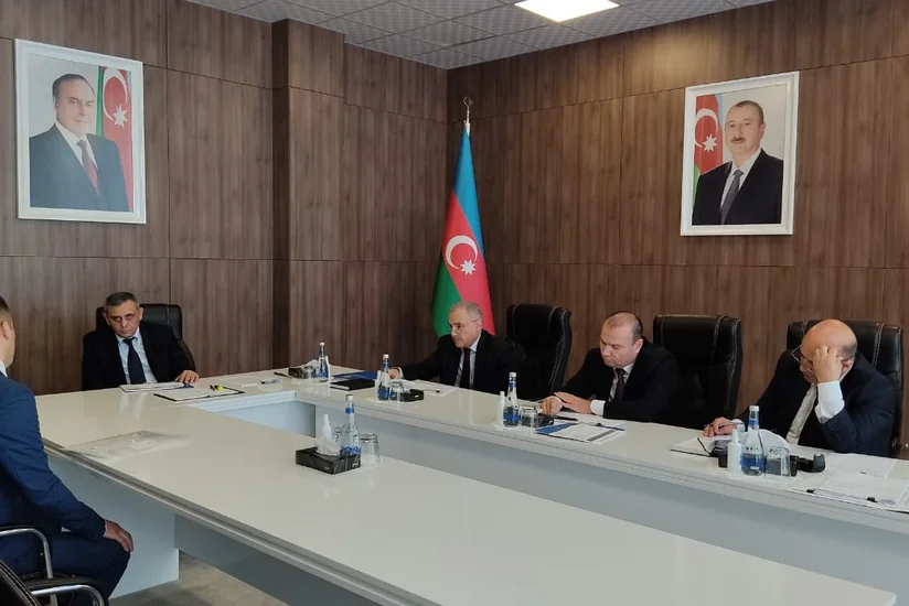 Səfərbərlik Xidmətinin rəisi Şəkidə vətəndaşları qəbul edib