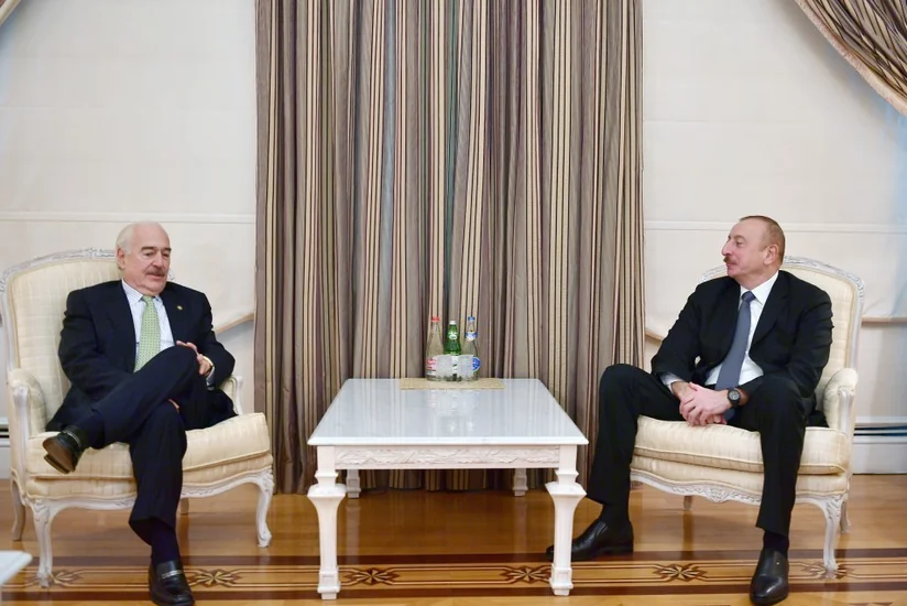 President Ilham Aliyev receives President of the Centrist Democrat International