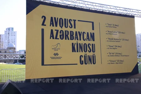 Bakıda açıq kino nümayişi təşkil edilib