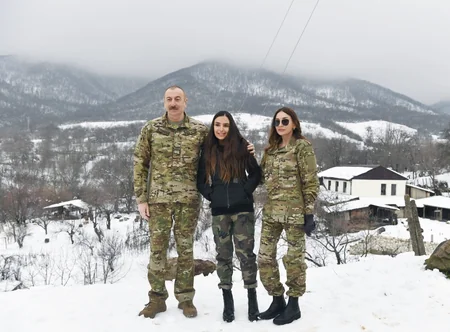 Prezident İlham Əliyev və Mehriban Əliyeva Füzuli və Xocavənddə olublar