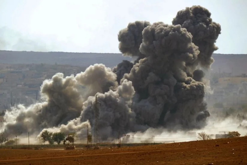 ​Türkiyə Suriyada İŞİD-in mövqelərini atəşə tutub