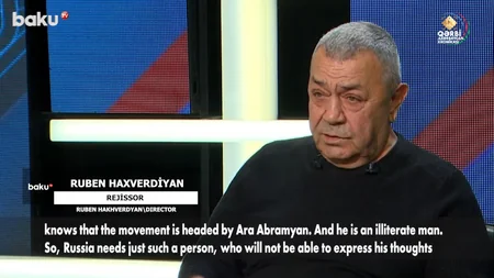 Ruben Haxverdiyan: “Bu gün Ermənistanı türksüz təsəvvür etmək olmaz”