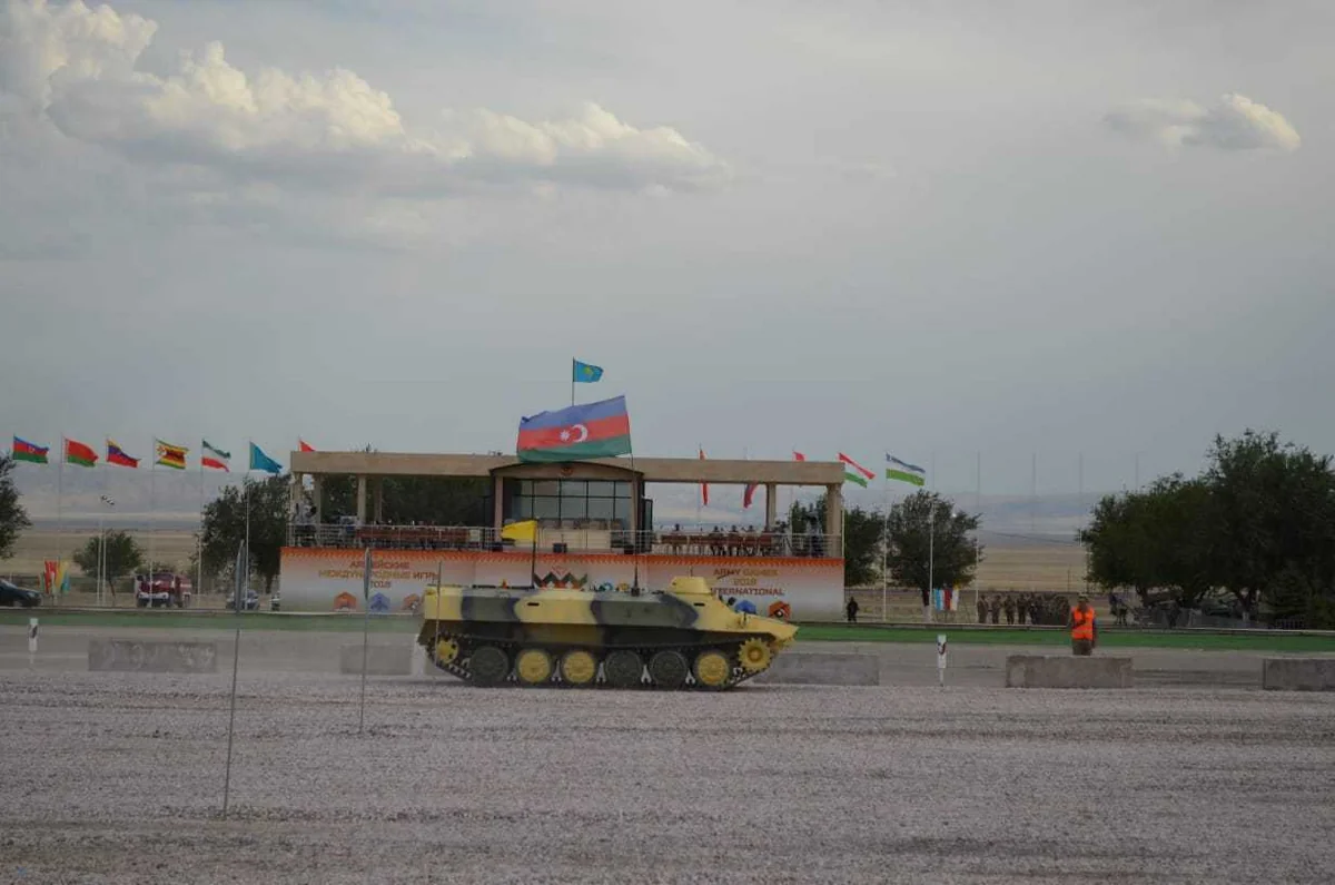 Masters of artillery fire contest started  VIDEO
