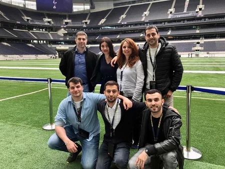 ASAPES-in magistrantları Tottenhemin stadionunda olublar