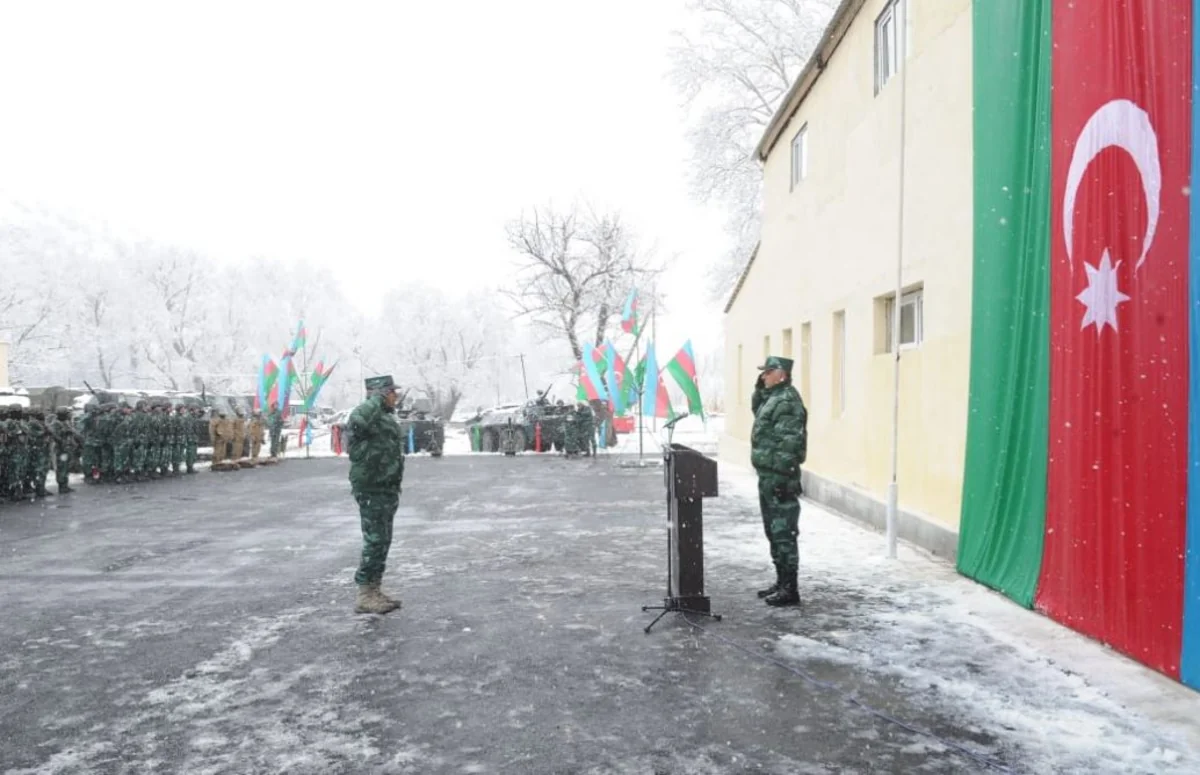 New military unit commissioned on Azerbaijani-Armenian border