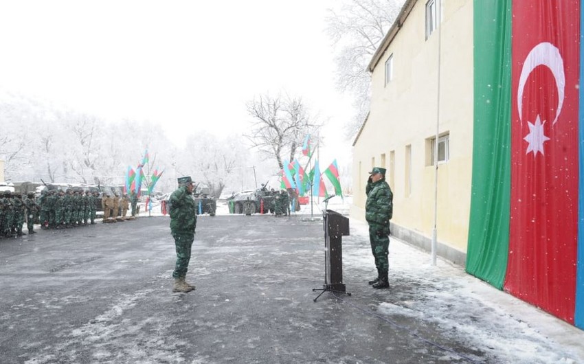 New military unit commissioned on Azerbaijani-Armenian border
