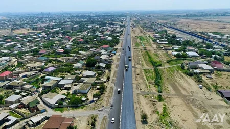 Tağıyev-Sumqayıt avtomobil yolunun genişləndirilməsi yekunlaşır