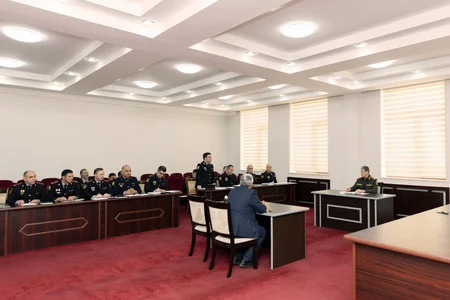 Vilayət Eyvazov Yardımlıda vətəndaş qəbulu və sıra baxışı keçirib