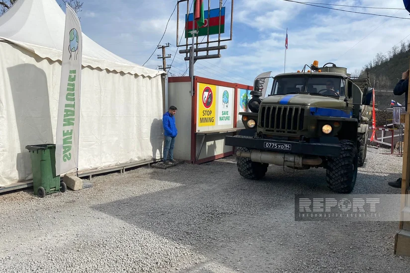 По дороге Ханкенди-Лачын беспрепятственно проехали 78 автомобилей миротворцев
