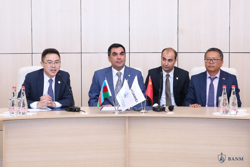 Baku Higher Oil School and Huawei signed a joint cooperation contract