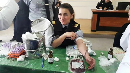Bakı şəhər Dövlət Yol Polisi İdarəsində qanvermə aksiyası keçirilib