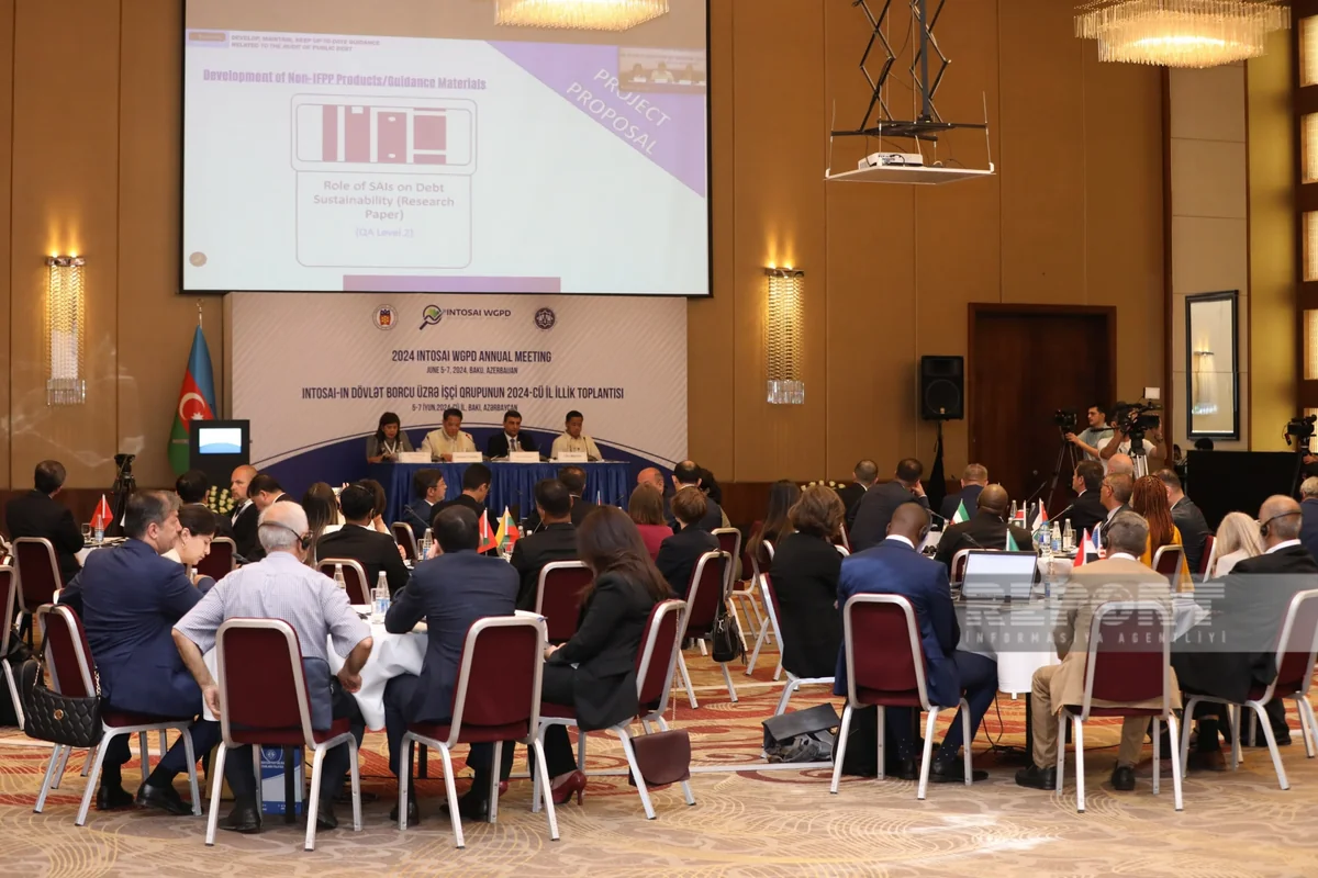 Bakıda INTOSAI-nin Dövlət Borcu üzrə İşçi Qrupunun illik toplantısı keçirilir