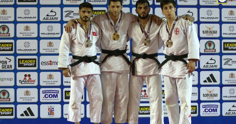 Azerbaijani judokas secure three medals on first day of European Cup in Georgia