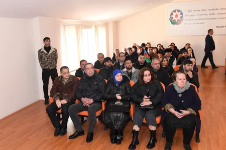 Füzuliyə köçürüləcək ailələr arasında növbəti püşkatma keçirilib