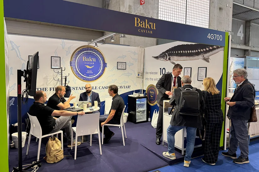 Azerbaijan Fish Farm represents Azerbaijan at the world’s largest seafood exhibition