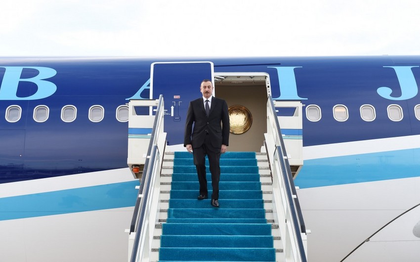 Azərbaycan Prezidenti İlham Əliyev Türkiyədə səfərdədir