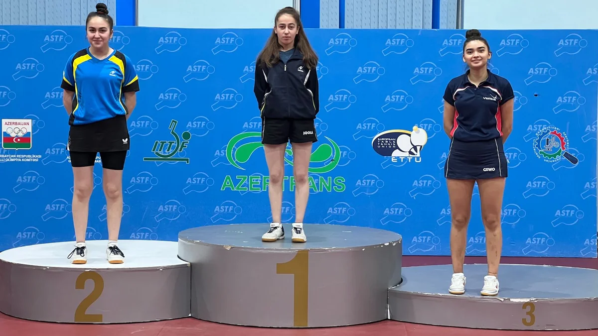 Müstəqillik Gününə həsr olunan stolüstü tennis turniri keçirilib