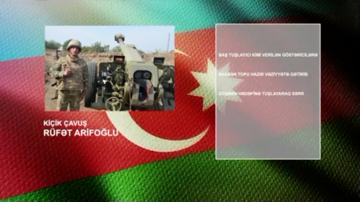 Düşmən hədəfini sərrast atışla məhv edən daha bir qəhrəman