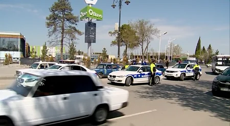 Şəmkirdə yol polisi reyd keçirib
