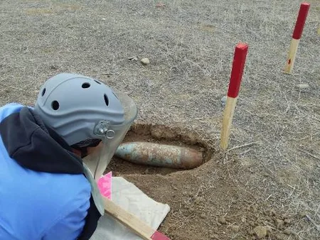 Qaradağda mina hadisəsi baş verib, 1 nəfər xəsarət alıb