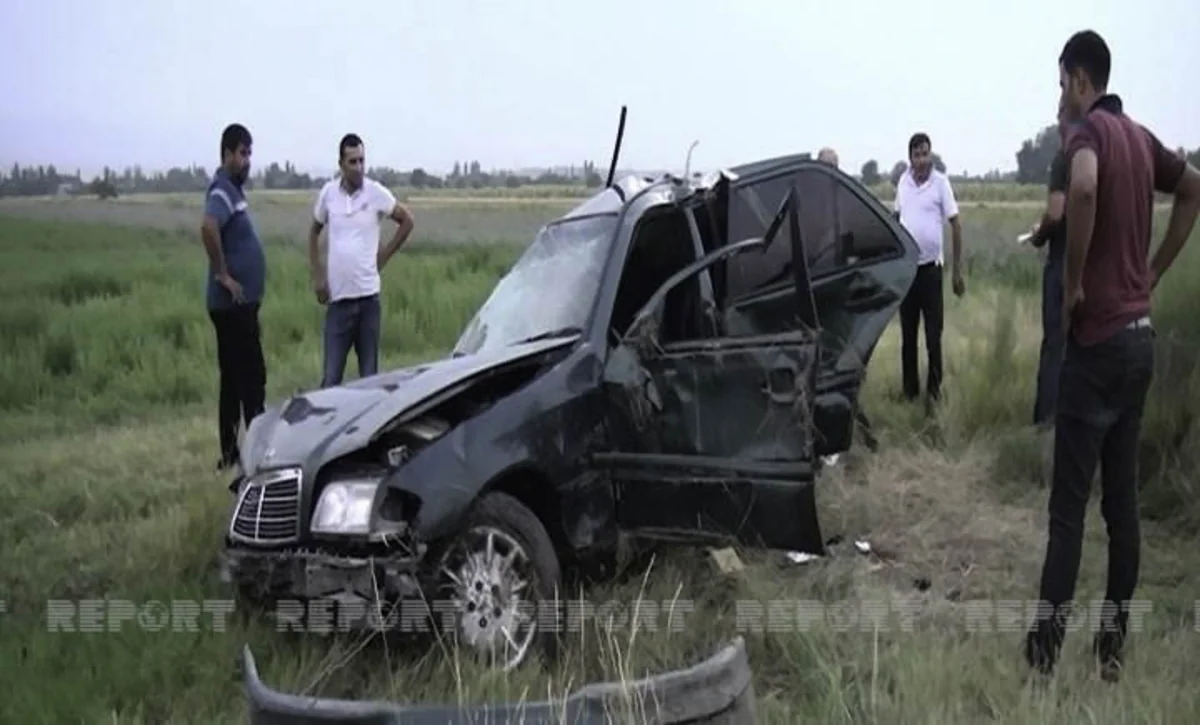 Goranboyda ağır avtomobil qəzası olub, ölən və xəsarət alanlar var