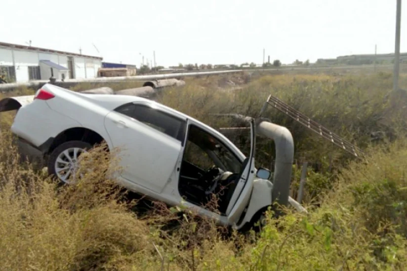 В Лянкяране в результате аварии два человека получили тяжелые ранения