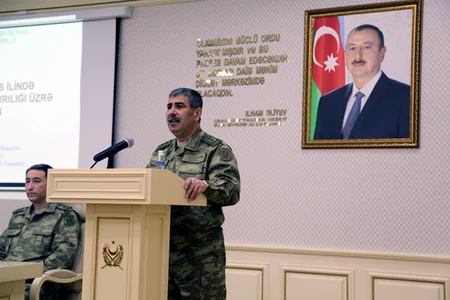 Müdafiə Nazirliyində geniş kollegiya iclası keçirilib