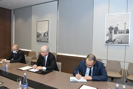 Ceyhun Bayramov Rusiya XİN başçısının xüsusi nümayəndəsi ilə görüşüb