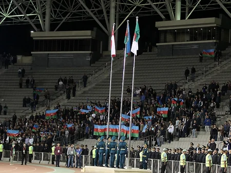 İslamiada: Futbol yarışında ilk 3 yeri tutanlar mükafatlandırılıblar