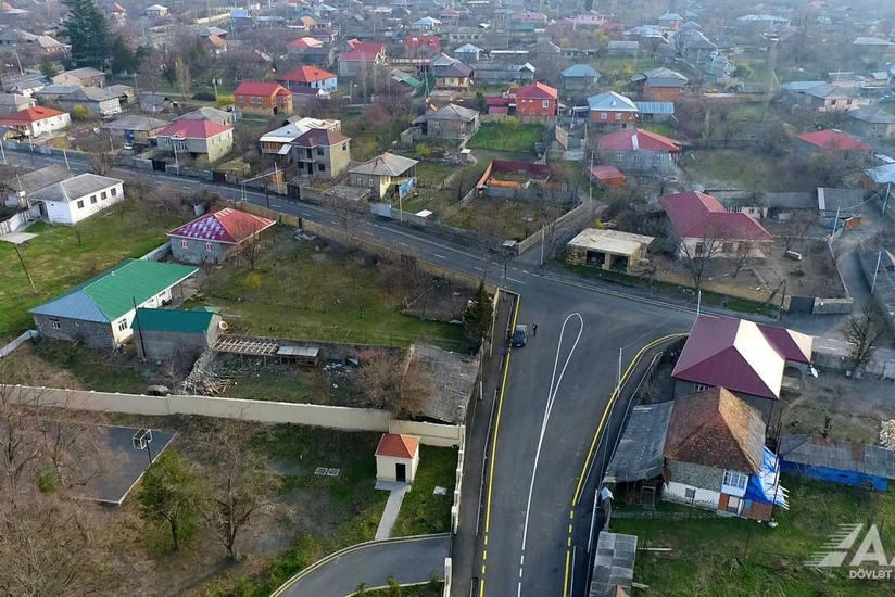 Реконструирована центральная улица села Гахбаш