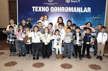 Şəhid övladları üçün “Texno Qəhrəmanlar” master-klası keçirilib
