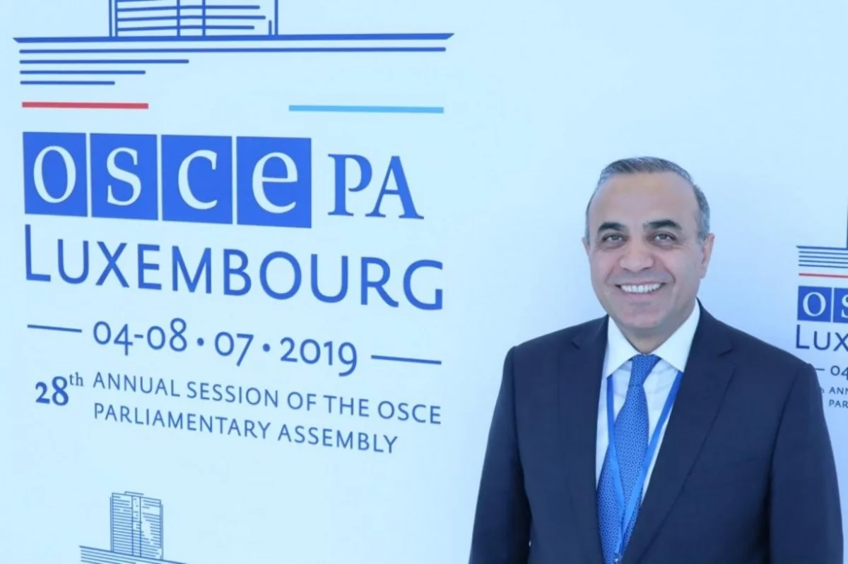 Azay Guliyev re-elected Vice President of OSCE PA