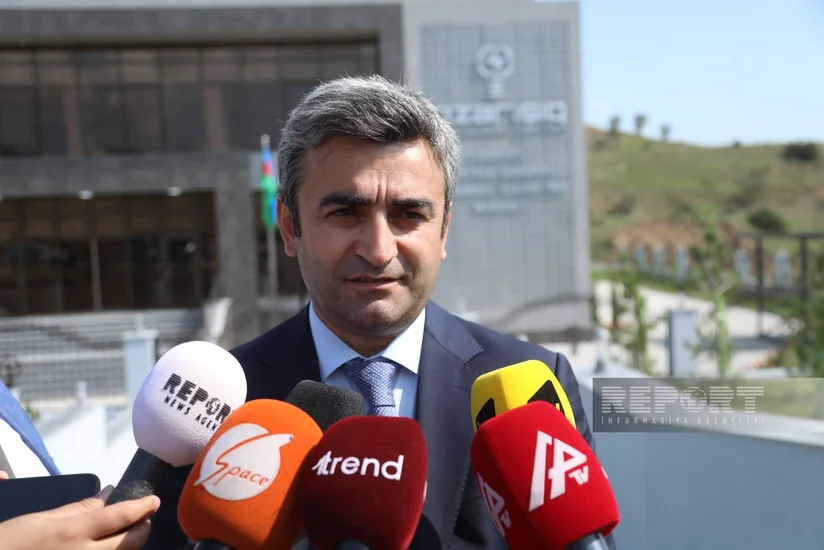 Cəbrayıl Rəqəmsal İdarəetmə Mərkəzinin dam örtüyündə yaşıl enerji mənbəyi yaradılıb