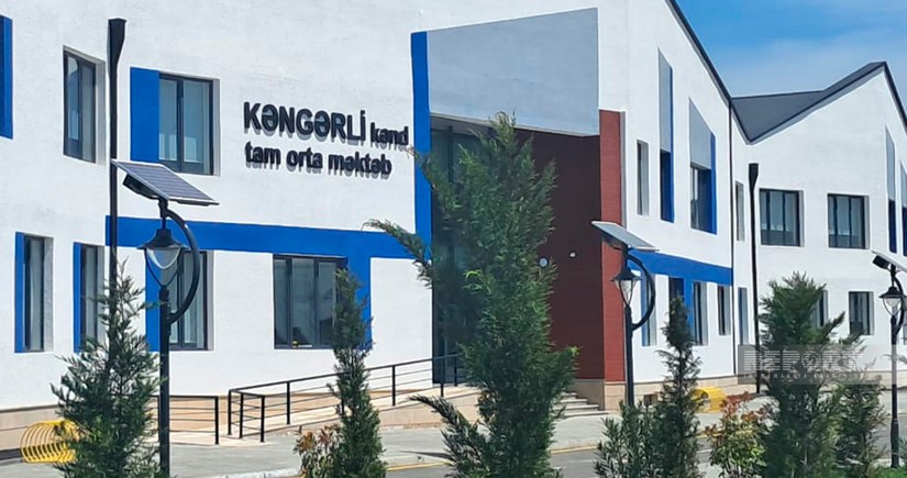 Ağdamın Kəngərli kənd orta məktəbində 484 şagird təhsil alacaq